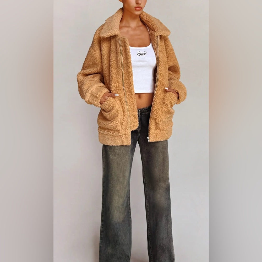I.AM.GIA women’s pixie teddy coat size XS